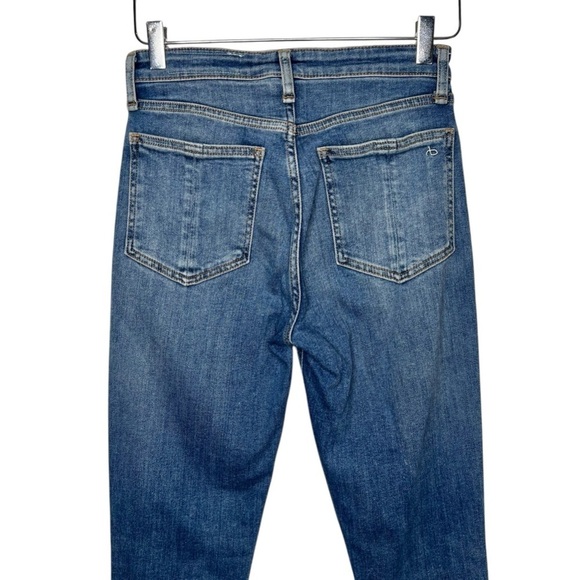 Rag & Bone Nina High Rise Exmoor Wash Women’s Skinny Jeans Sz 25 - Picture 11 of 13